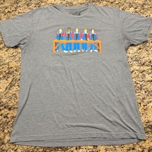 Chive Tees Beerfest Das Boot Graphic T-Shirt Mens XL Gray Short Sleeve Crewneck